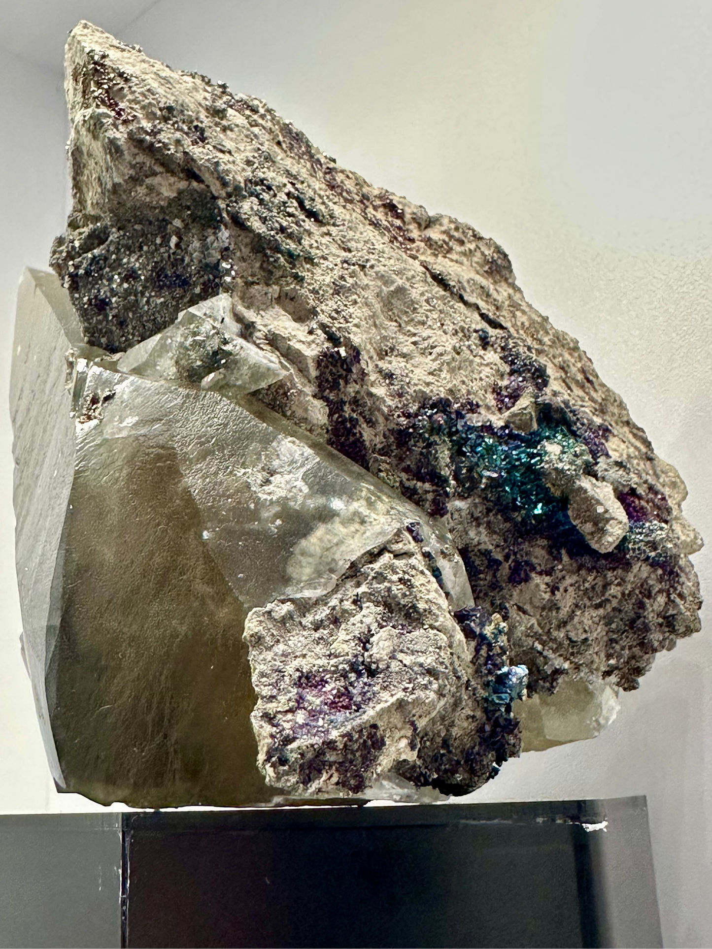 Dragon Scale Calcite w/ Chalcopyrite - Sweetwater Mine, Missouri