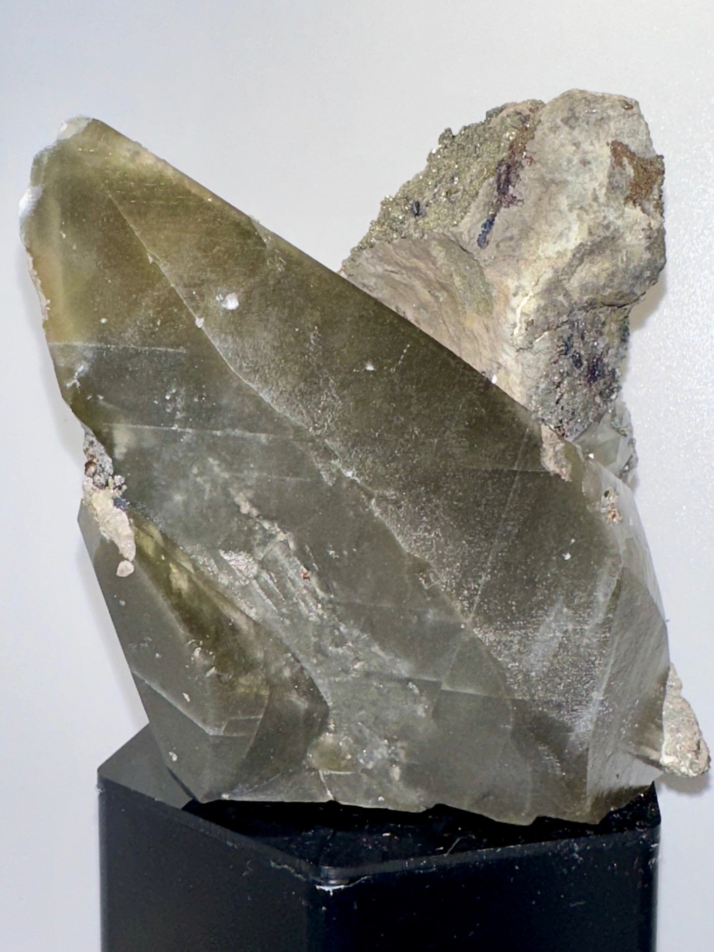 Dragon Scale Calcite w/ Chalcopyrite - Sweetwater Mine, Missouri