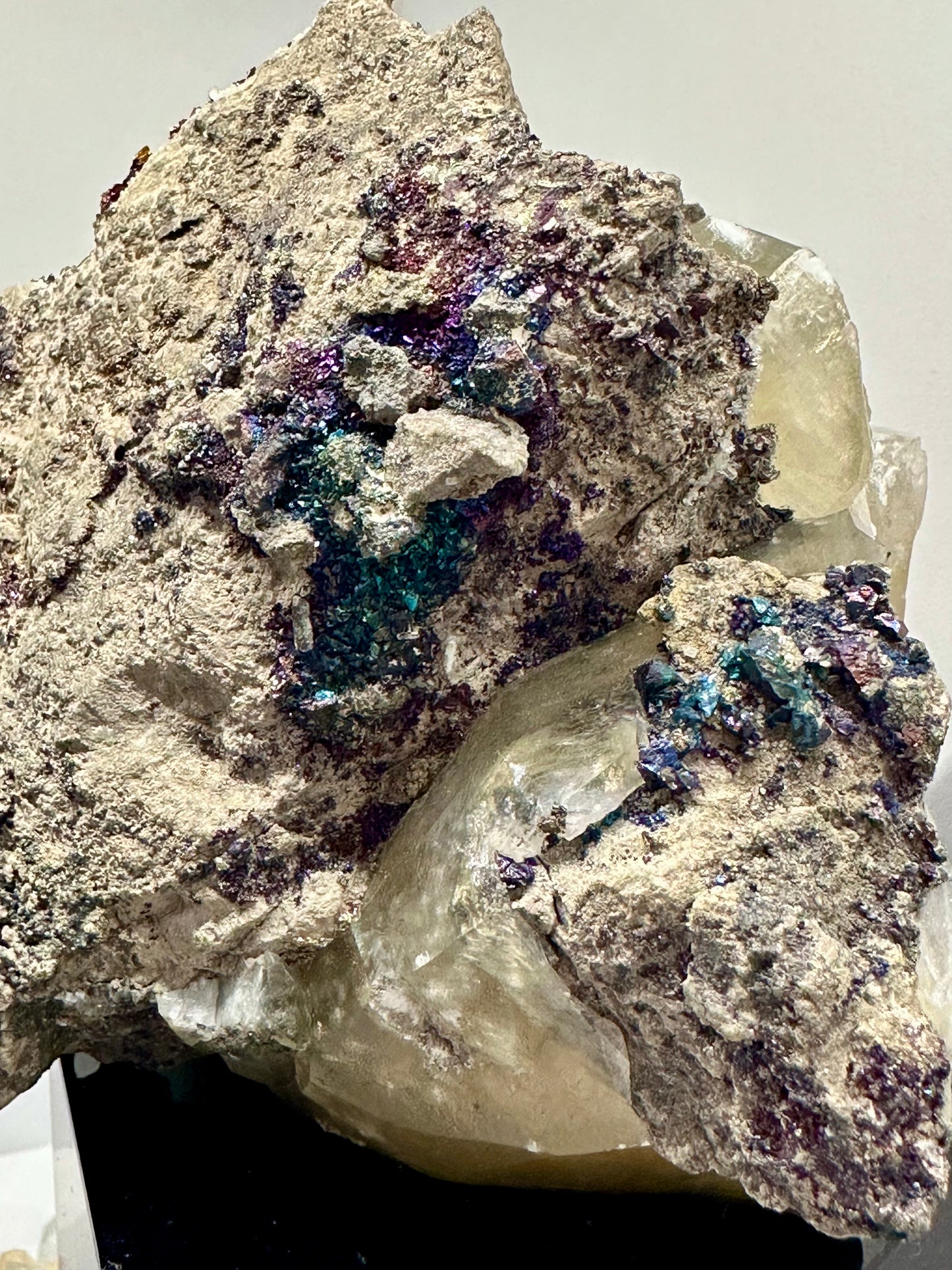 Dragon Scale Calcite w/ Chalcopyrite - Sweetwater Mine, Missouri